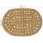 vidaXL Χαλιά χώρου Φυσικό 122 x 183 cm Γιούτα