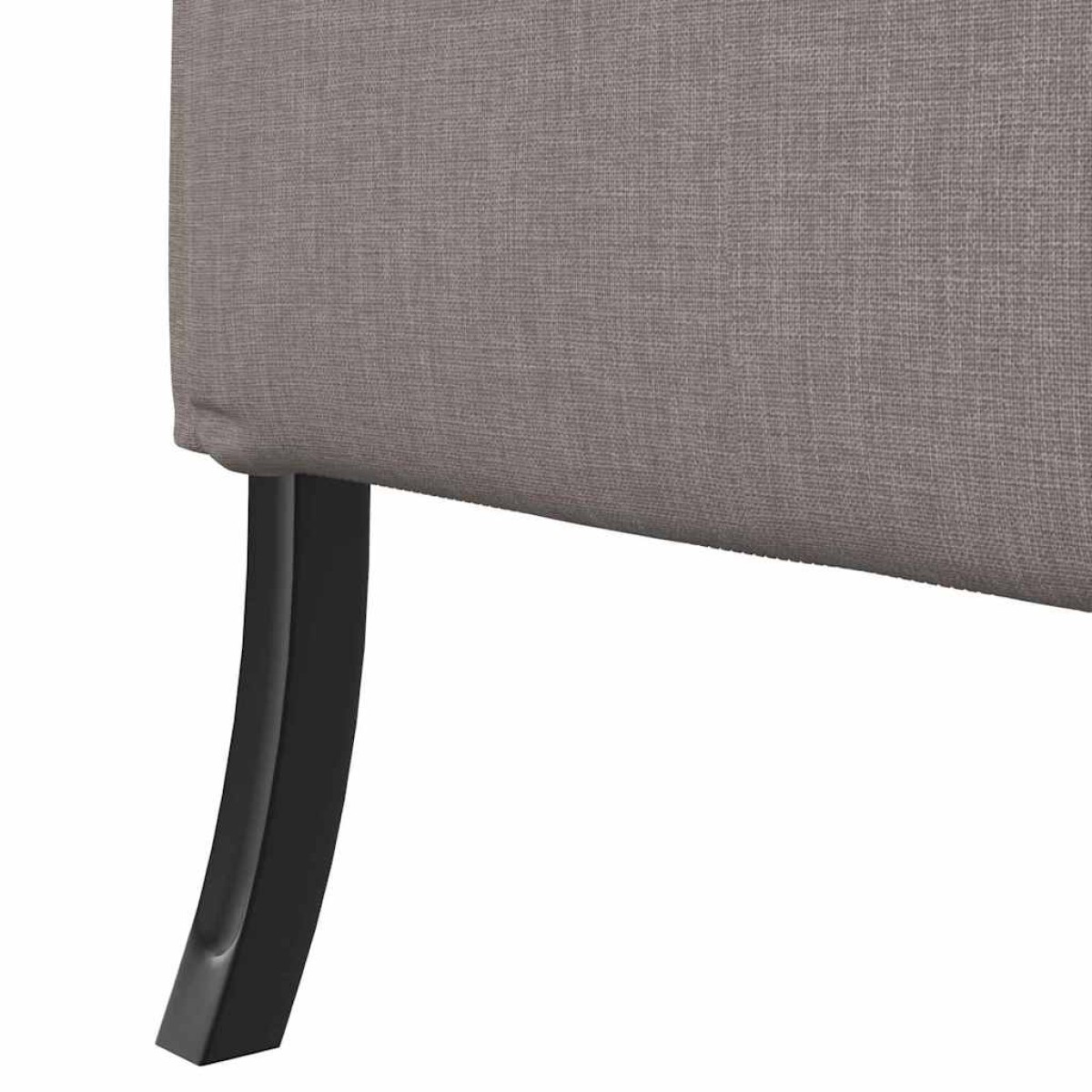 vidaXL Καναπές Υψηλής Πλάτης Taupe 109 x 56 x 121 εκ. ύφασμα