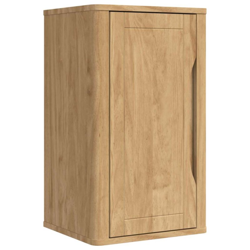 vidaXL Ντουλάπα τοίχου μπάνιου FLORO Κερωτό καφέ 35 x 30 x 60 cm