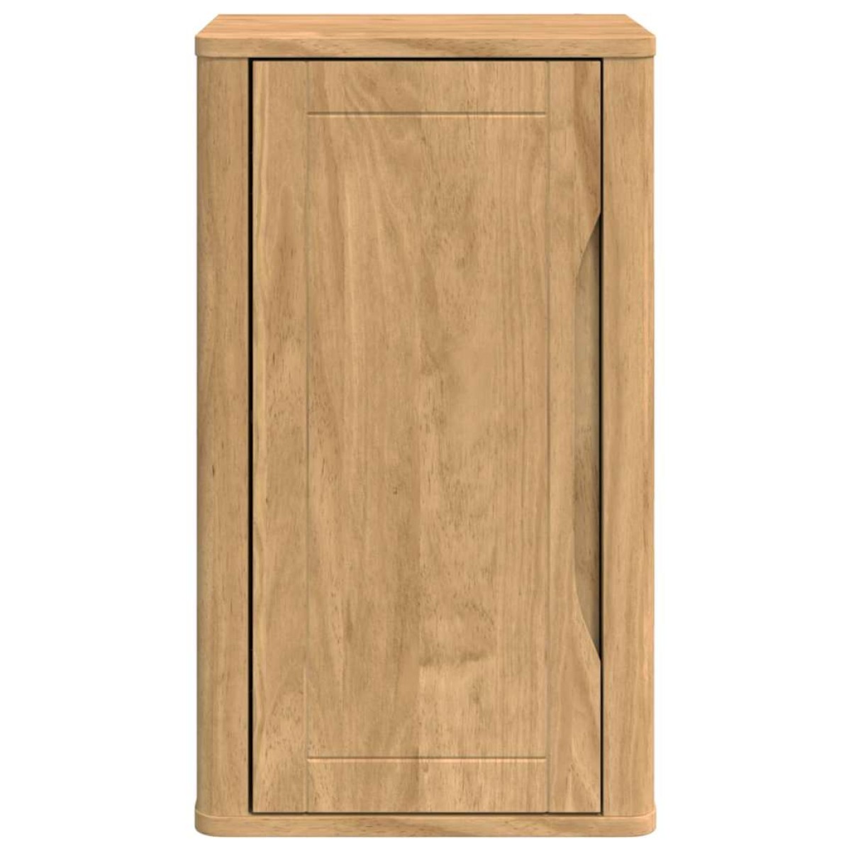 vidaXL Ντουλάπα τοίχου μπάνιου FLORO Κερωτό καφέ 35 x 30 x 60 cm