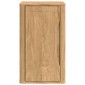 vidaXL Ντουλάπα τοίχου μπάνιου FLORO Κερωτό καφέ 35 x 30 x 60 cm