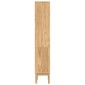 vidaXL Ψηλό ντουλάπι μπάνιου FLORO Κερωτό καφέ 35 x 30 x 160 εκ