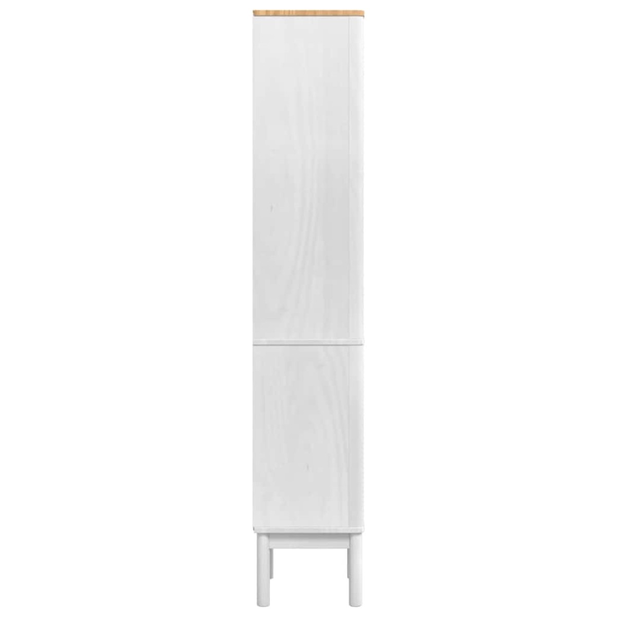vidaXL Ψηλό ντουλάπι μπάνιου FLORO Λευκό 35 x 30 x 160 εκ