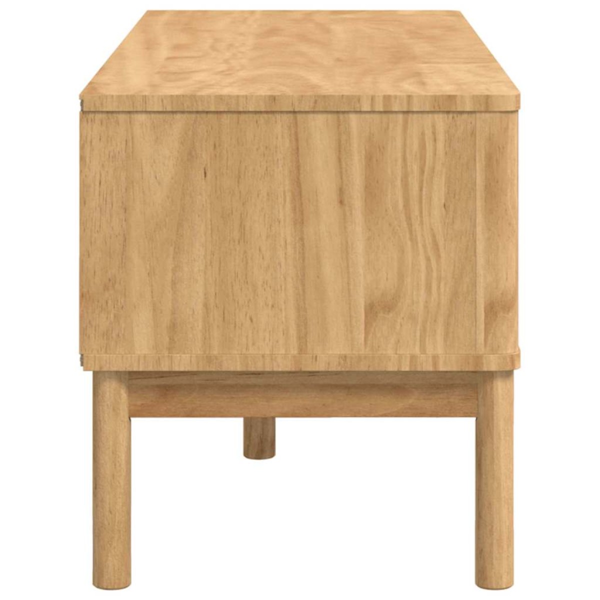 vidaXL Πάγκος Χωλ FLORO Κερωτό καφέ 115 x 40 x 45 εκ