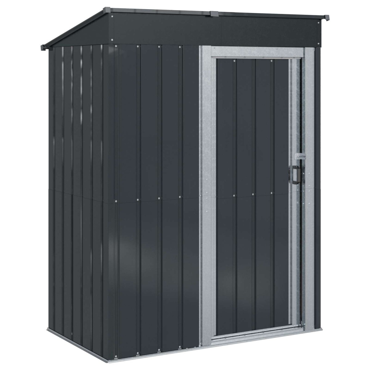 vidaXL Κηποσυνθέσεις Ανθρακί 137 x 81 x 180 εκ Μέταλλο