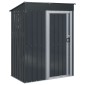 vidaXL Κηποσυνθέσεις Ανθρακί 137 x 81 x 180 εκ Μέταλλο