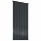 vidaXL Κηποσυνθέσεις Ανθρακί 153,5 x 86 x 200 εκ Μέταλλο