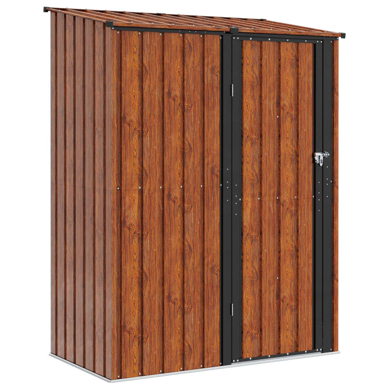 vidaXL Κηποσυνθέσεις Καφέ 153,5 x 86 x 200 εκ Μέταλλο