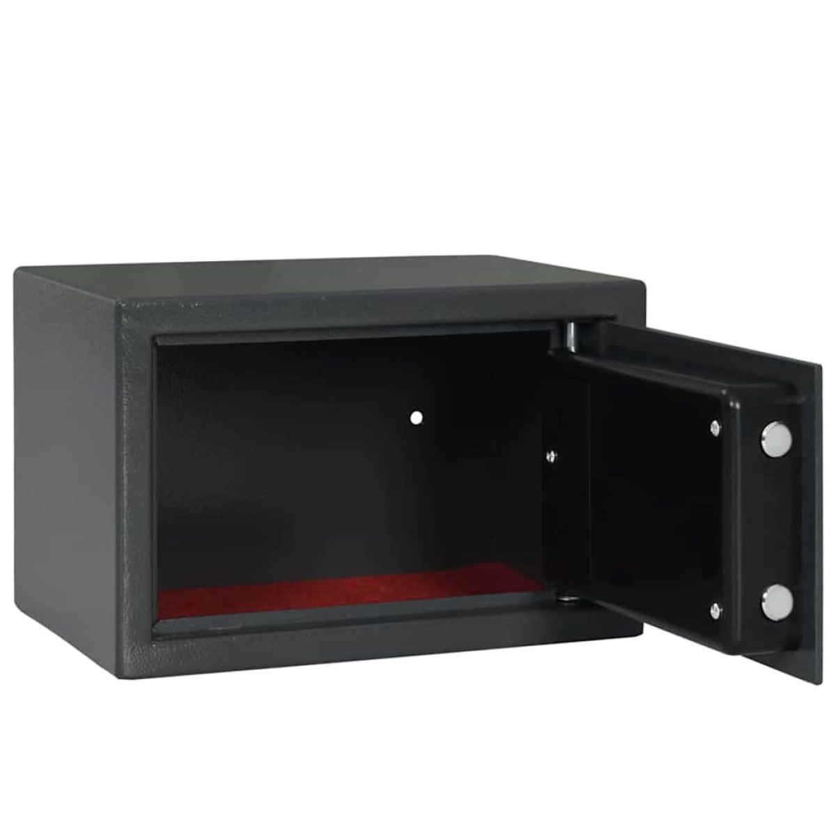 vidaXL Ψηφιακό Ασφαλές Σκούρο γκρι 31 x 20 x 20 εκ. Ατσάλι