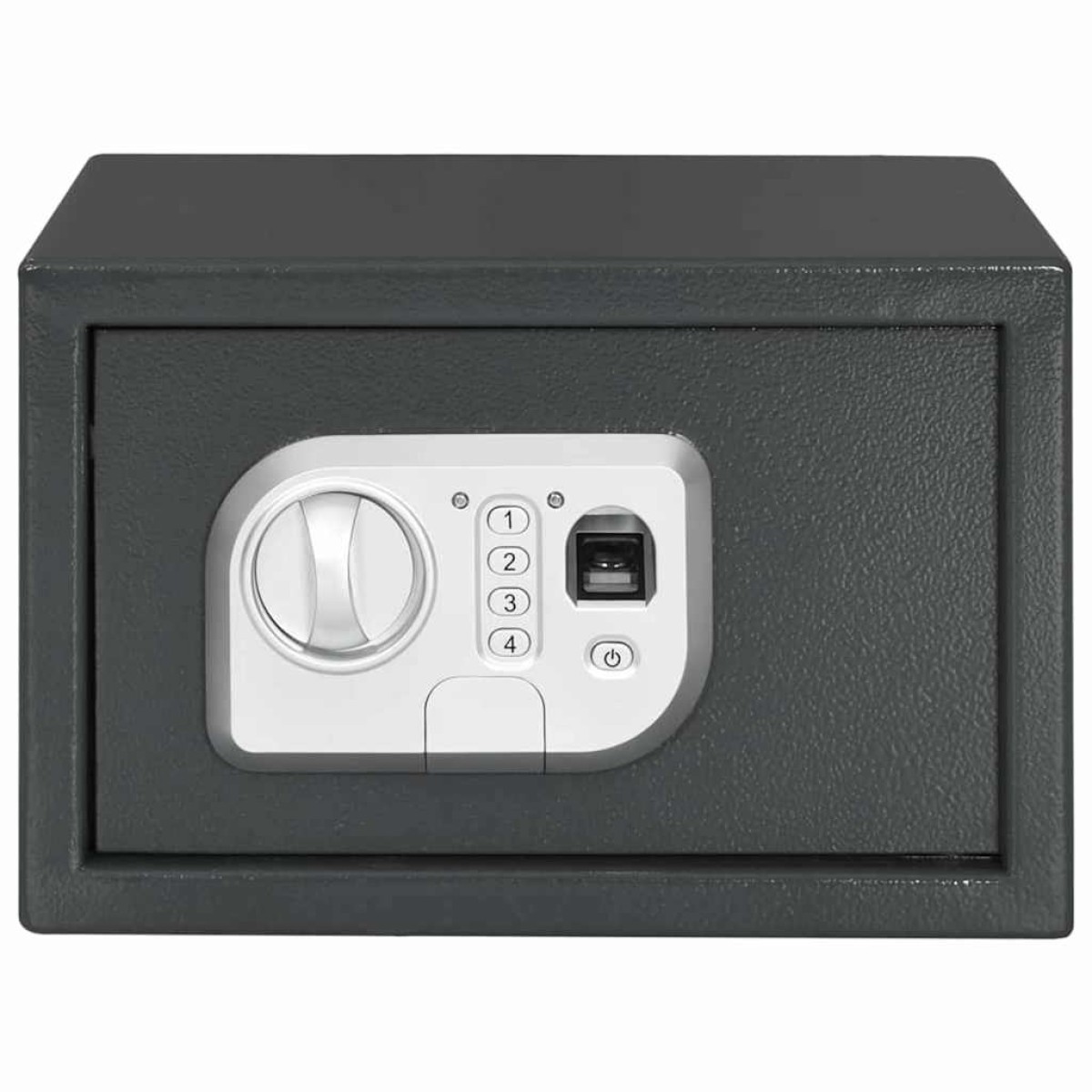 vidaXL Ψηφιακό Ασφαλές Σκούρο γκρι 31 x 20 x 20 εκ. Ατσάλι