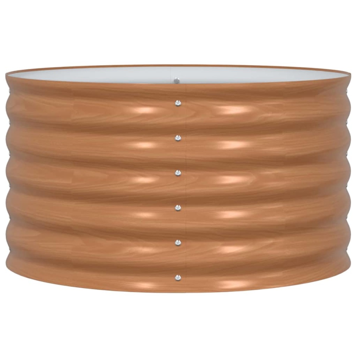 vidaXL Ανεβασμένο Κρεβάτι Καφέ 80 x 80 x 44 cm Ατσάλι