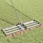 vidaXL Φτυάρι Κήπου Ασημί 75 x 25 x 200 εκ Ανοξείδωτο ατσάλι