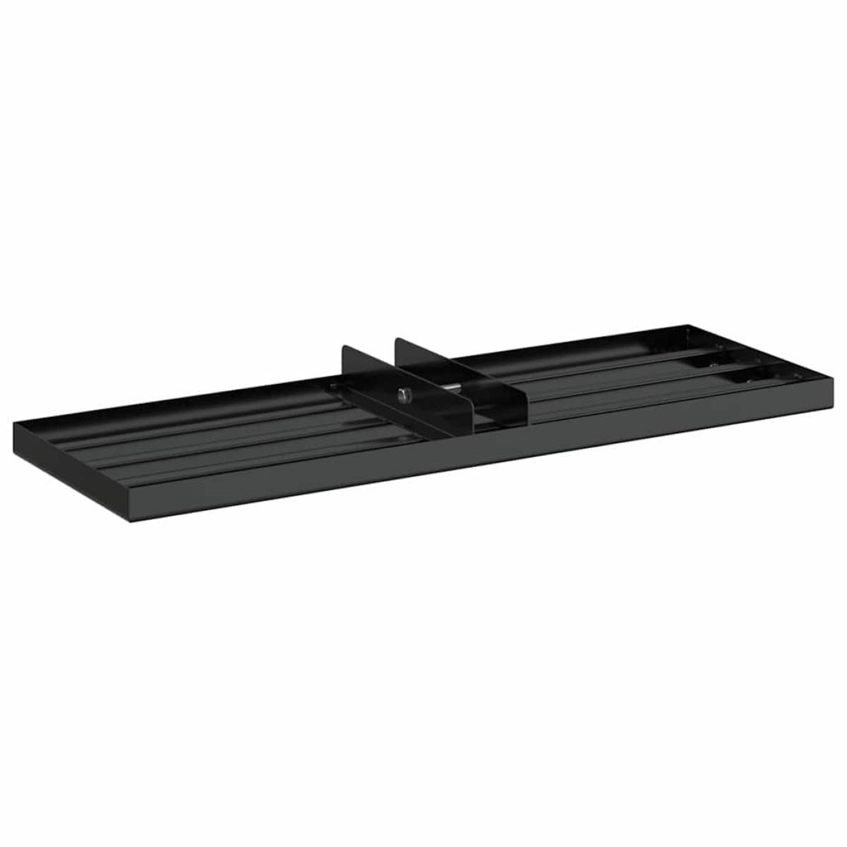 vidaXL Φτυάρι Κήπου Μαύρο 75 x 25 x 6 εκ Χάλυβας με επίστρωση πούδρας