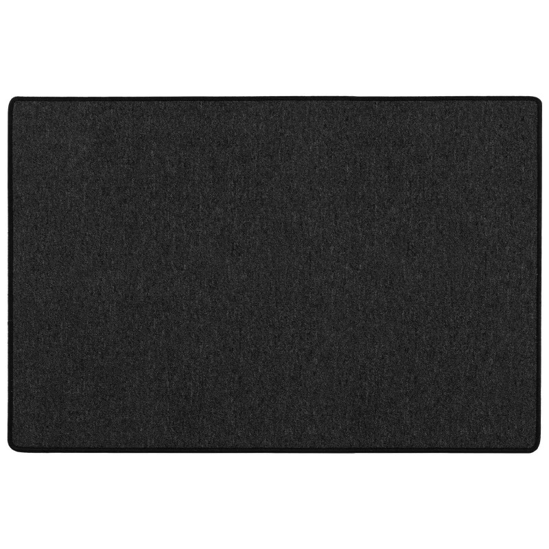 vidaXL Δερμάτινο Χαλί Ανθρακί 100 x 150 cm 100% Πολυπροπυλένιο