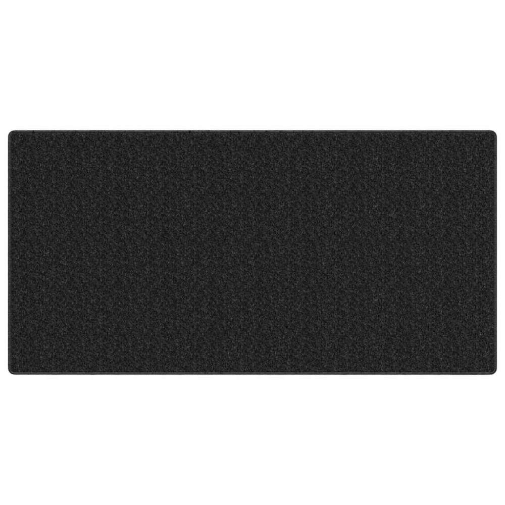 vidaXL Δερμάτινο Χαλί Ανθρακί 100 x 200 cm 100% Πολυπροπυλένιο