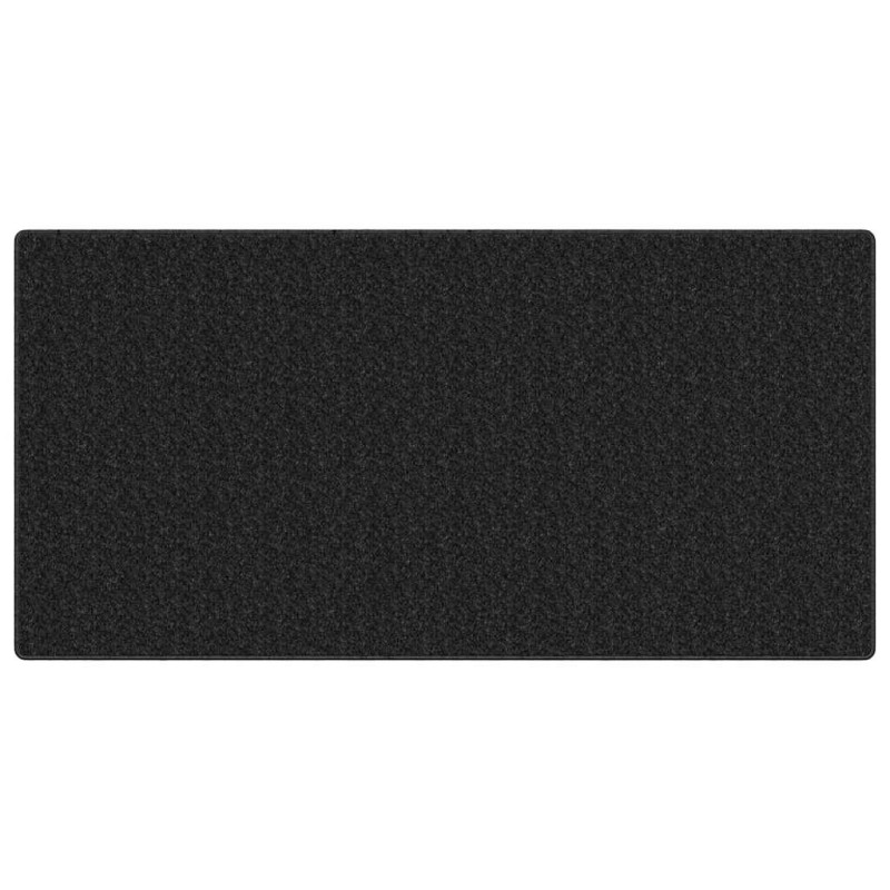 vidaXL Δερμάτινο Χαλί Ανθρακί 100 x 200 cm 100% Πολυπροπυλένιο