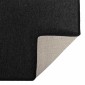 vidaXL Δερμάτινο Χαλί Ανθρακί 100 x 200 cm 100% Πολυπροπυλένιο