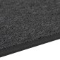 vidaXL Δερμάτινο Χαλί Σκούρο Γκρι 80 x 500 cm 100% Πολυπροπυλένιο