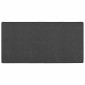 vidaXL Δερμάτινο Χαλί Σκούρο Γκρι 100 x 200 cm 100% Πολυπροπυλένιο