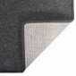 vidaXL Δερμάτινο Χαλί Σκούρο Γκρι 100 x 250 cm 100% Πολυπροπυλένιο