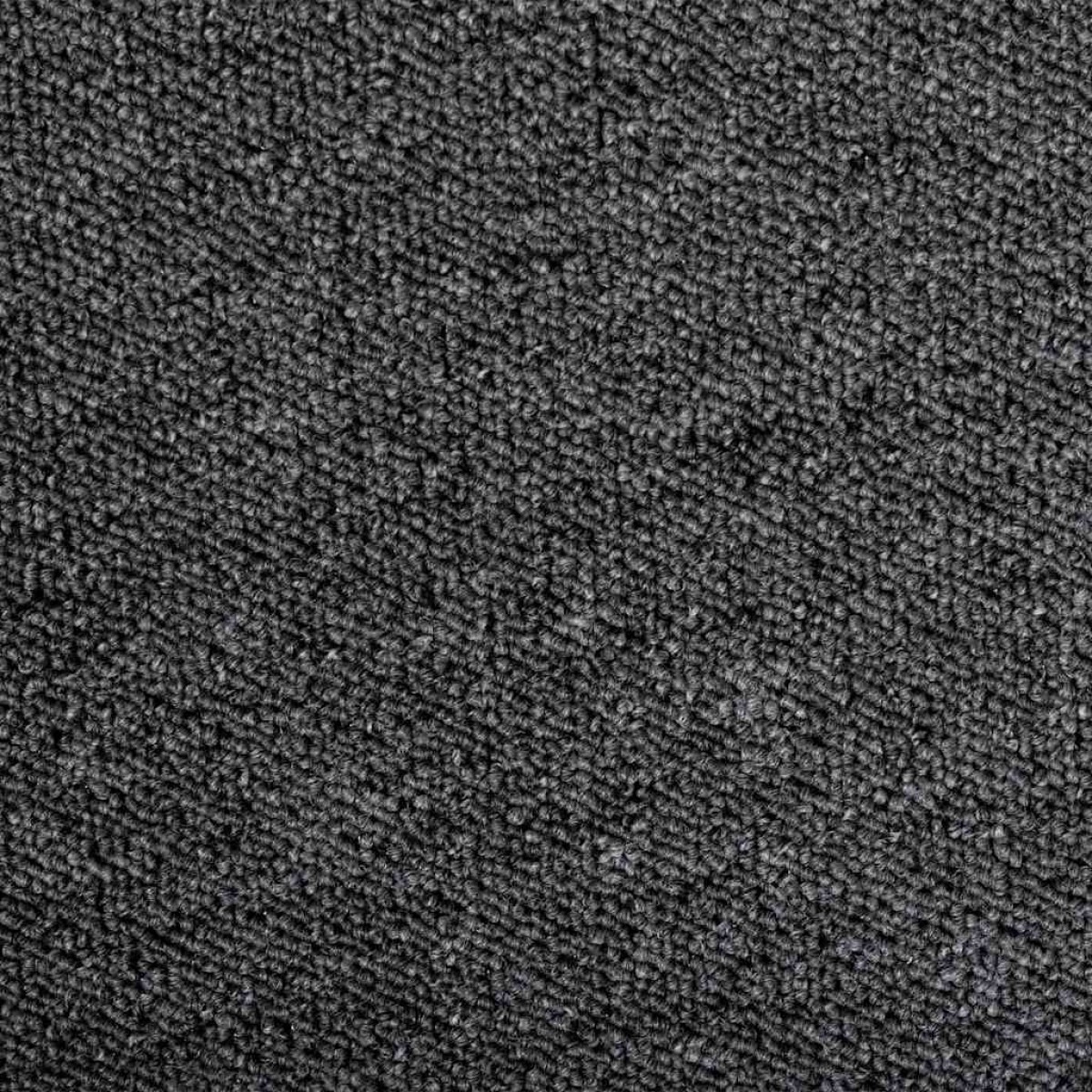 vidaXL Δερμάτινο Χαλί Σκούρο Γκρι 100 x 300 cm 100% Πολυπροπυλένιο