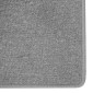 vidaXL Δερμάτινο Χαλί Ανοιχτό γκρι 100 x 100 cm 100% Πολυπροπυλένιο