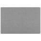 vidaXL Δερμάτινο Χαλί Ανοιχτό γκρι 100 x 150 cm 100% Πολυπροπυλένιο