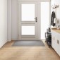 vidaXL Δερμάτινο Χαλί Ανοιχτό γκρι 100 x 150 cm 100% Πολυπροπυλένιο