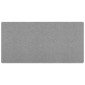 vidaXL Δερμάτινο Χαλί Ανοιχτό γκρι 100 x 200 cm 100% Πολυπροπυλένιο
