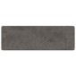 vidaXL Δερμάτινο Χαλί Γκρι 50 x 150 cm 100% Πολυπροπυλένιο Τούφτα
