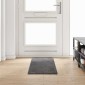vidaXL Δερμάτινο Χαλί Γκρι 50 x 200 εκ. 100% Πολυπροπυλένιο Τούφτα