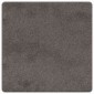 vidaXL Δερμάτινο Χαλί Γκρι 100 x 100 cm 100% Πολυπροπυλένιο Τούφτα