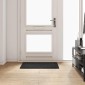 vidaXL Δερμάτινο Χαλί Μαύρο 50 x 100 cm 100% Πολυπροπυλένιο Τούφτα