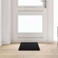 vidaXL Δερμάτινο Χαλί Μαύρο 50 x 100 cm 100% Πολυπροπυλένιο Τούφτα