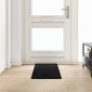 vidaXL Δερμάτινο Χαλί Μαύρο 50 x 150 cm 100% Πολυπροπυλένιο Τούφτα