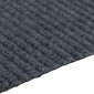 vidaXL Δερμάτινο Χαλί Γκρι 80 x 250 cm ύφασμα