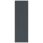 vidaXL Δερμάτινο Χαλί Γκρι 80 x 300 cm ύφασμα