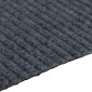 vidaXL Δερμάτινο Χαλί Γκρι 80 x 300 cm ύφασμα