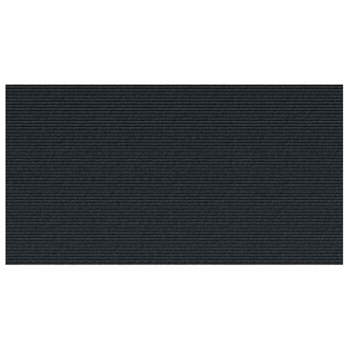 vidaXL Δερμάτινο Χαλί Ανθρακί 80 x 150 cm ύφασμα