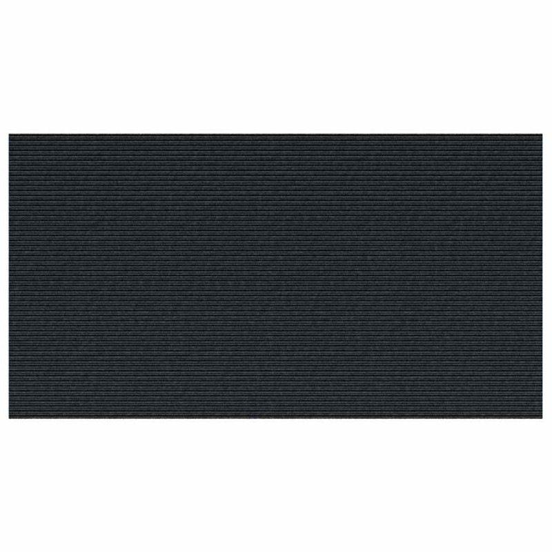 vidaXL Δερμάτινο Χαλί Ανθρακί 80 x 150 cm ύφασμα
