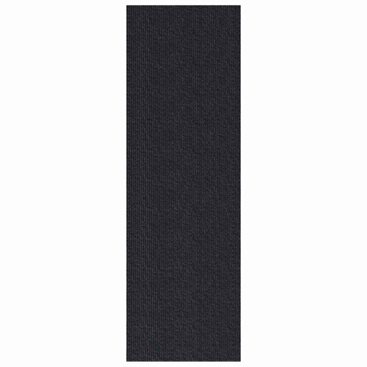 vidaXL Δερμάτινο Χαλί Ανθρακί 80 x 200 cm ύφασμα