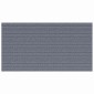 vidaXL Δερμάτινο Χαλί Ανοιχτό γκρι 80 x 150 cm ύφασμα