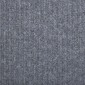 vidaXL Δερμάτινο Χαλί Ανοιχτό γκρι 80 x 500 cm ύφασμα