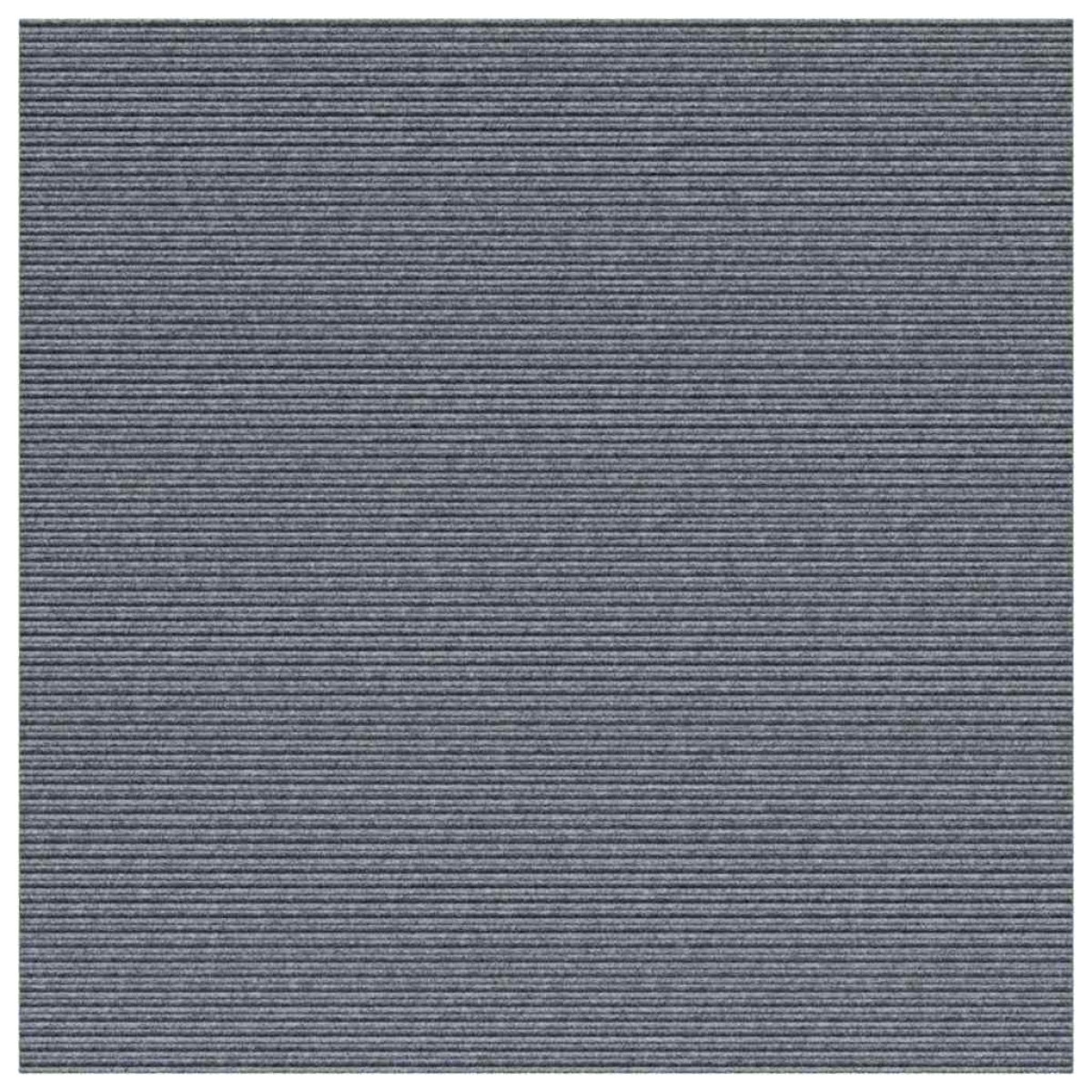 vidaXL Δερμάτινο Χαλί Ανοιχτό γκρι 100 x 100 cm ύφασμα