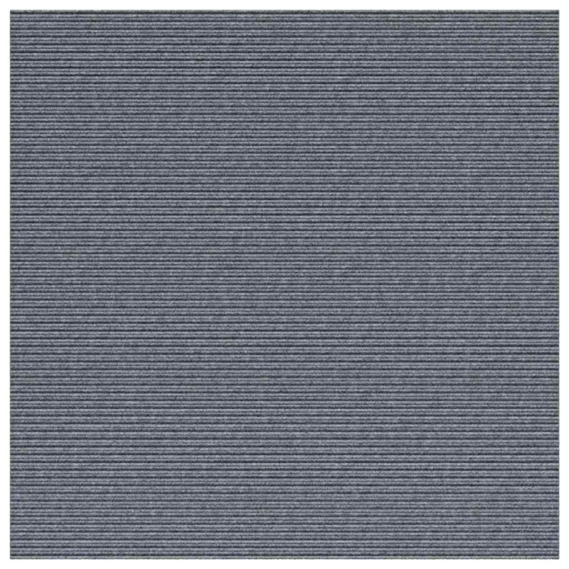 vidaXL Δερμάτινο Χαλί Ανοιχτό γκρι 100 x 100 cm ύφασμα