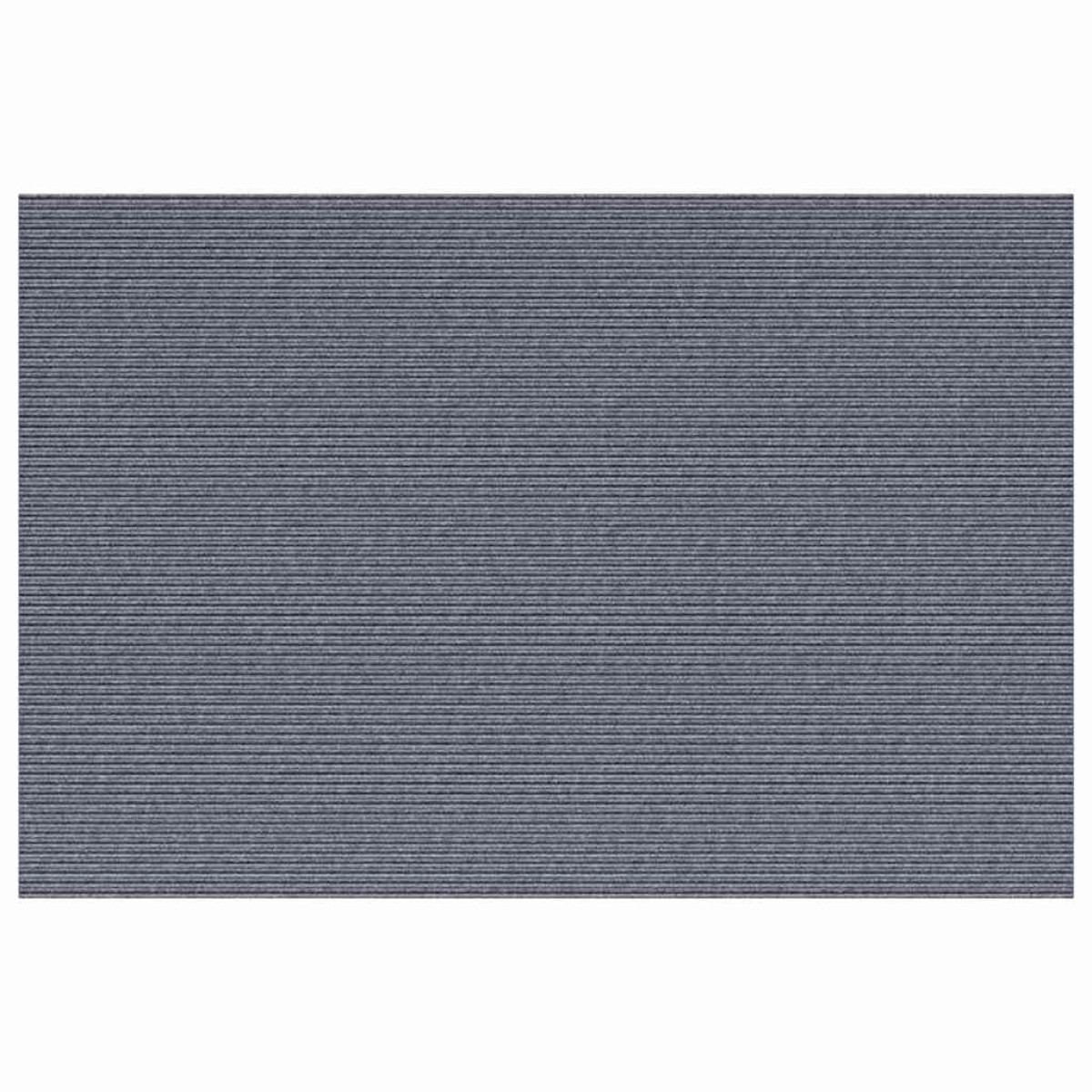 vidaXL Δερμάτινο Χαλί Ανοιχτό γκρι 100 x 150 cm ύφασμα