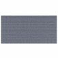 vidaXL Δερμάτινο Χαλί Ανοιχτό γκρι 100 x 200 cm ύφασμα