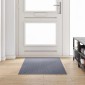 vidaXL Δερμάτινο Χαλί Ανοιχτό γκρι 100 x 300 cm ύφασμα