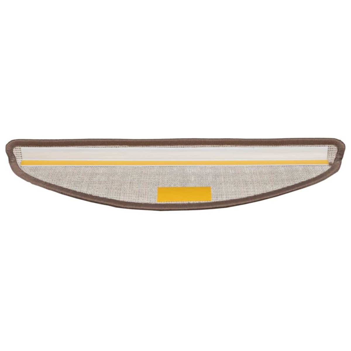 vidaXL Αυτοκόλλητα Ματ Σκαλοπατιών 15 τμχ. 56 x 17 x 3 cm Non-Slip