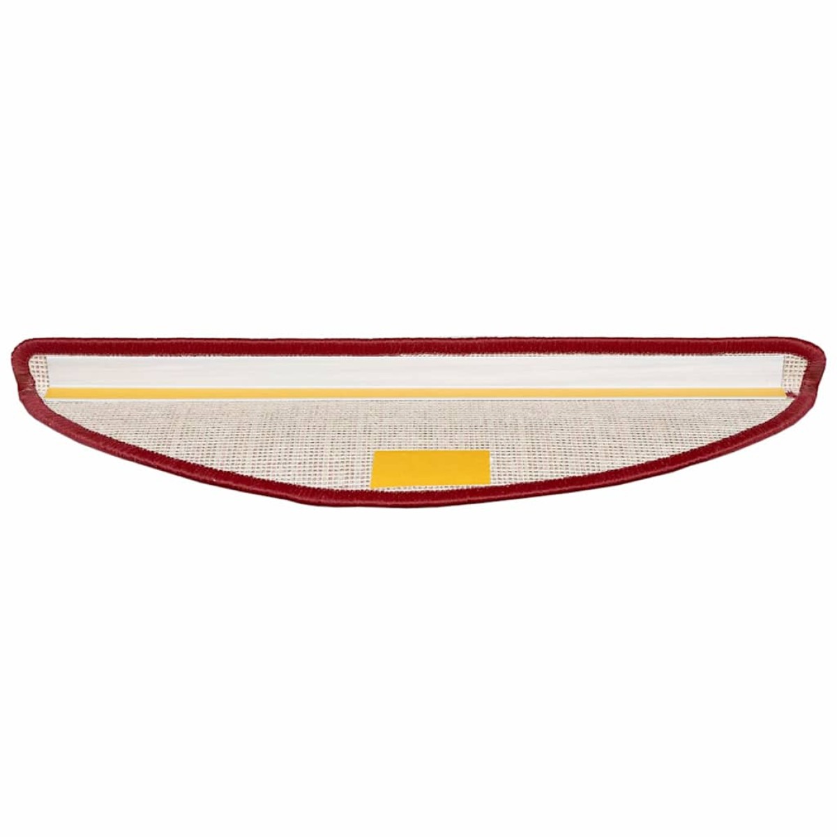vidaXL Αυτοκόλλητα Ματ Σκαλοπατιών 15 τμχ. 56 x 17 x 3 cm Non-Slip